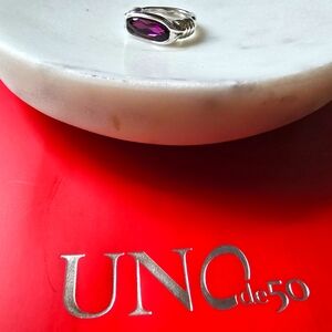 Unode50 Fuschia Ring
